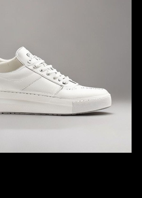 Classic White Court Sneaker - detail view 3