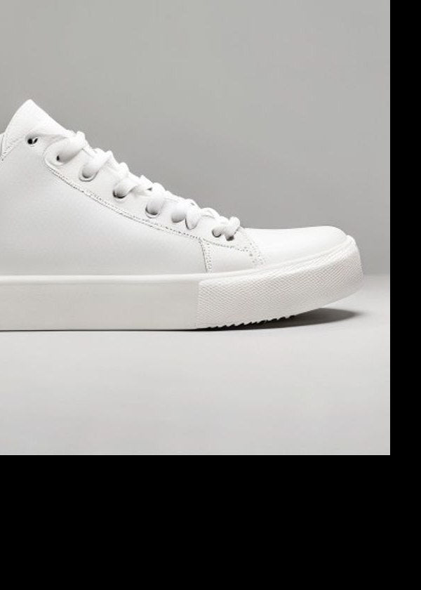 All-White High-Top - detail view 3