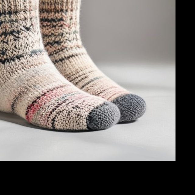 Cozy Nordic Pattern Socks - detail view 2