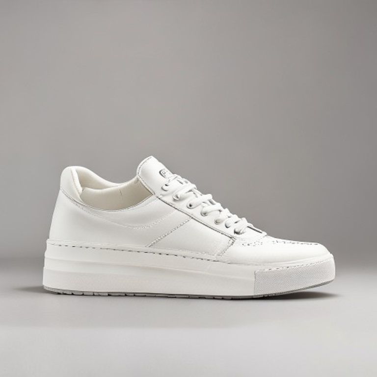 Classic White Court Sneaker