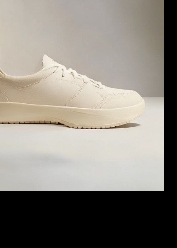 Sand Beige Minimal Sneaker - detail view 3