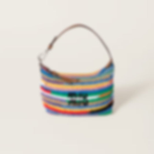 Multicolor Crochet Pouch