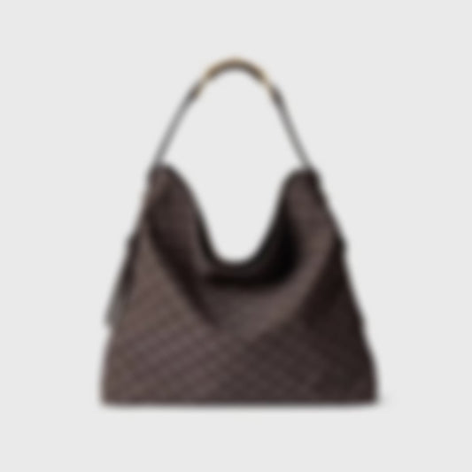 Beatrix tote Brown and dark brown Original GG canvas
