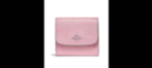 Leather Small Wallet In Pink