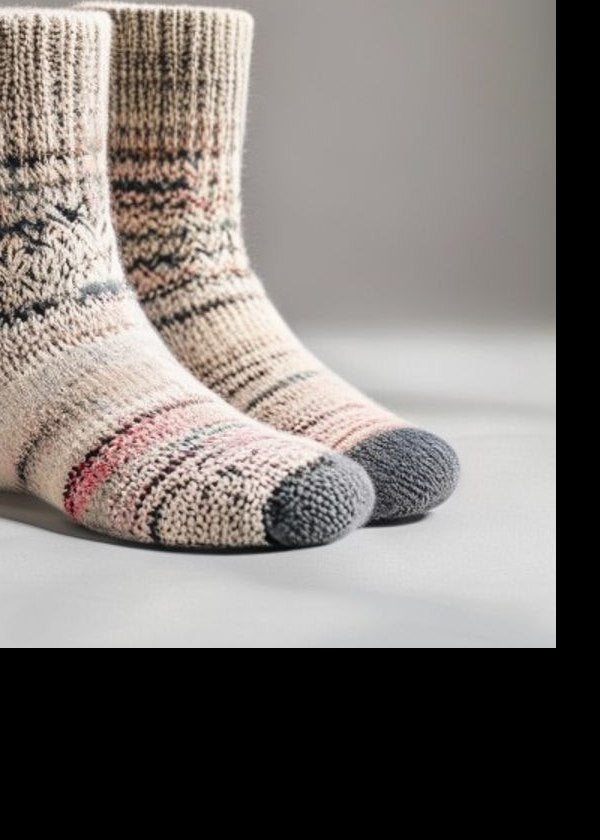 Cozy Nordic Pattern Socks - detail view 3