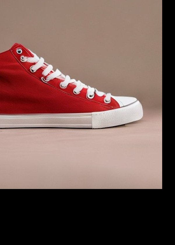 Cherry Canvas High-Top - detail view 3