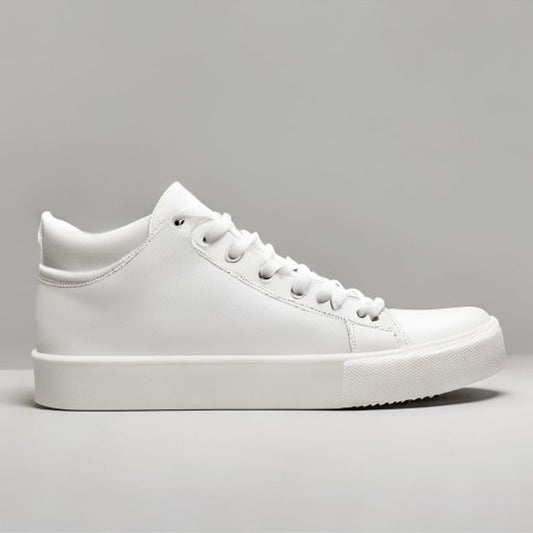All-White High-Top